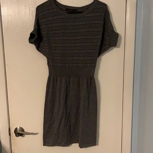 The Limited Gray Sweater Dress Sz Med